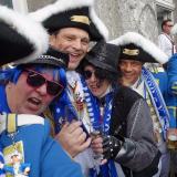 KGB auf dem Rathausbalkon