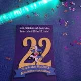 Herzliche Glückwünsche zum Jubiläum