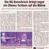 Disneys Land in Narrenhand - Prunksitzung 2018