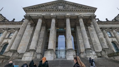 Freitreppe | Reichstagsgebäude | Berlin 2022