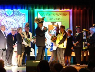 Klaus III. und Christiane III. Prinzenkürung 2015, Aula Welheim