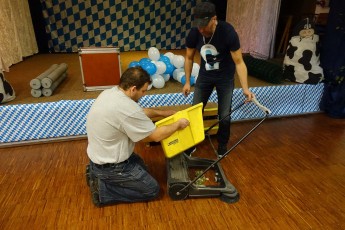 Oktoberfest 2016 - Bottrop Batenbrock - Aufbau