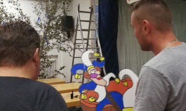 Oktoberfest 2017 - Bottrop Batenbrock - Aufbau