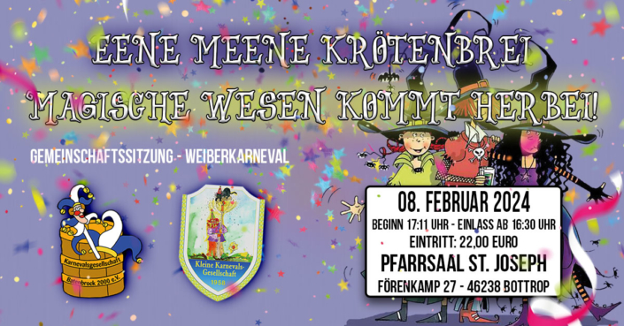 Eene meene Krötenei – magische Wesen kommt herbei!